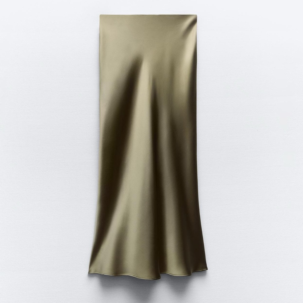 NWT Zara Satin skirt